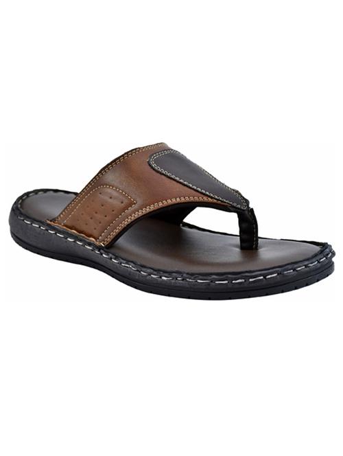 brown detailed slip on sandals - 20845401 - Very Small Image - 1