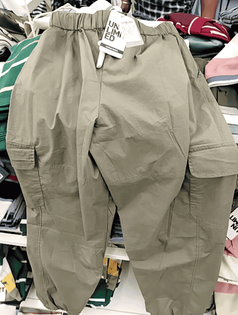 light green twill joggers - 20846450 - Very Small Image - 1
