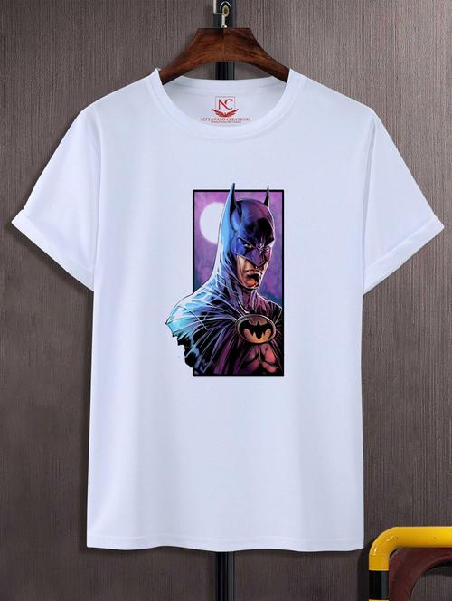 unisex white graphic printed t-shirt - 20847688 - Very Small Image - 1