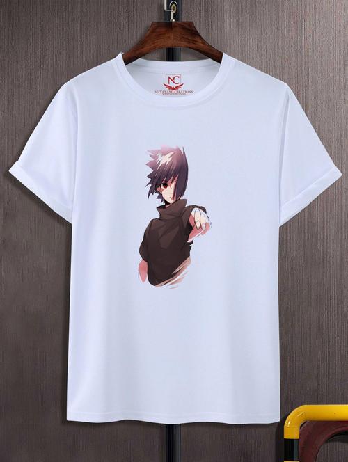 unisex white graphic printed t-shirt - 20847712 - Very Small Image - 1