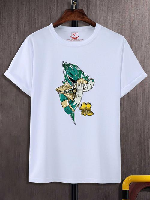 unisex white graphic printed t-shirt - 20847733 - Very Small Image - 1