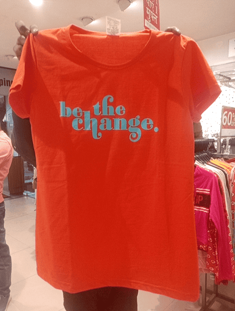 orange single jersey tshirt - 20852188 - Very Small Image - 1