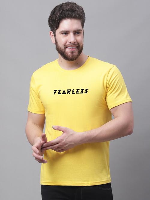 men graphic round neck t-shirt - 20858129 - Very Small Image - 1