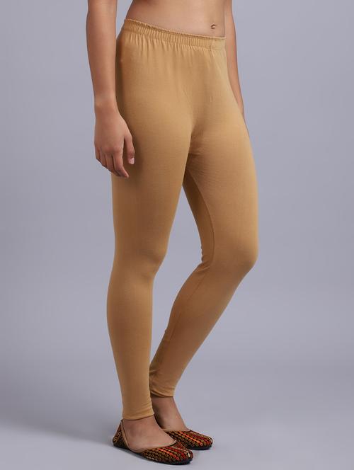 women solid full length leggings - 20858432 - Very Small Image - 1