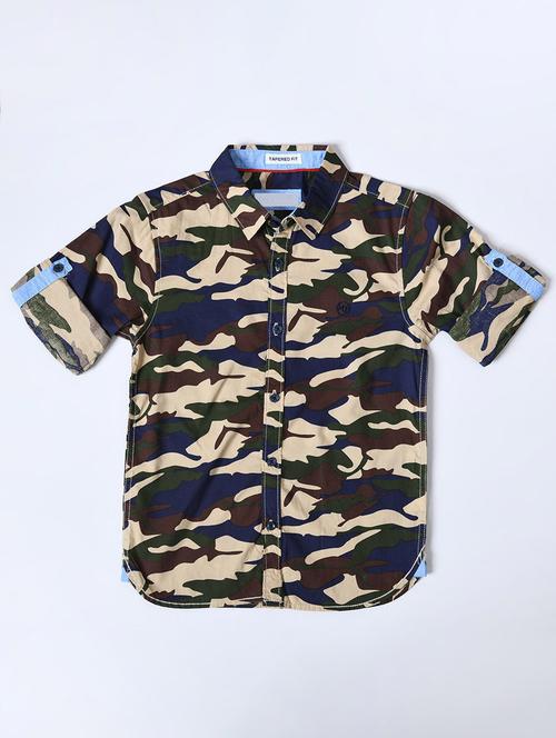 multi colored cotton shirt - 20858938 - Very Small Image - 1