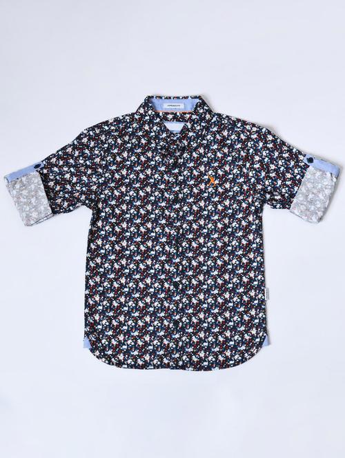 black cotton shirt - 20858946 - Very Small Image - 1