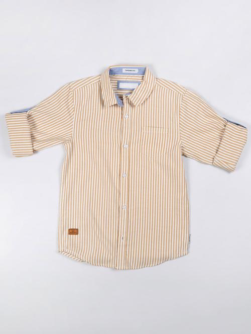 yellow cotton shirt - 20858962 - Very Small Image - 1