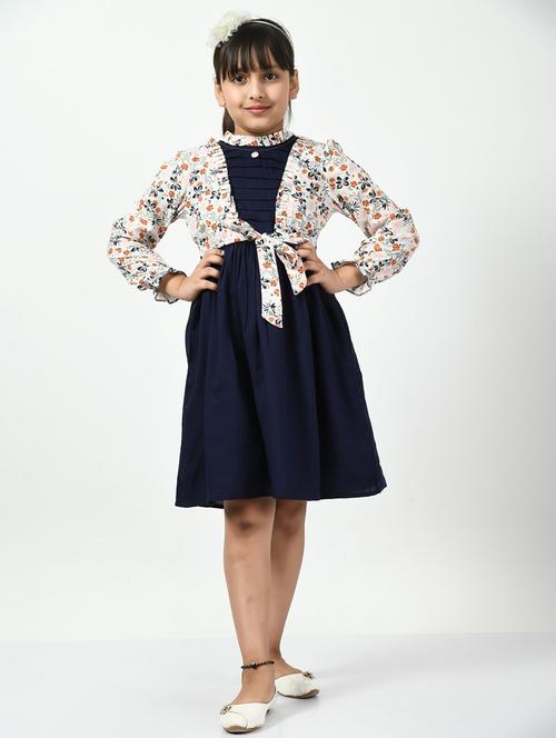 pink cotton frock - 20859273 - Very Small Image - 1