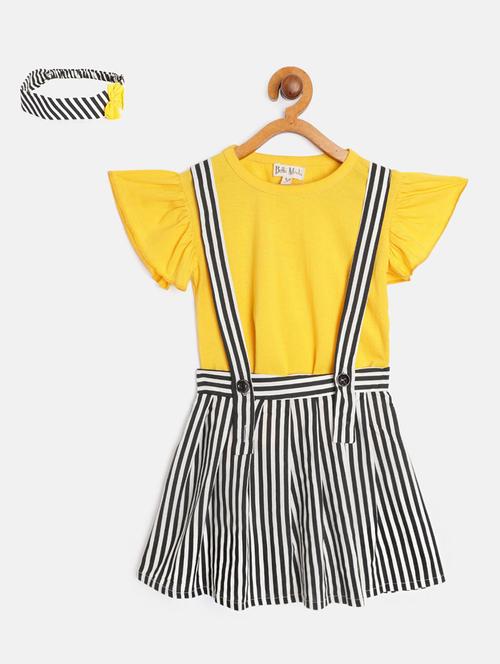 yellow cotton blend twin sets - 20860498 - Very Small Image - 1