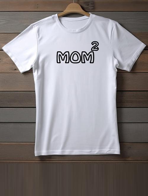unisex white typographic printed t-shirt - 20863120 - Very Small Image - 1