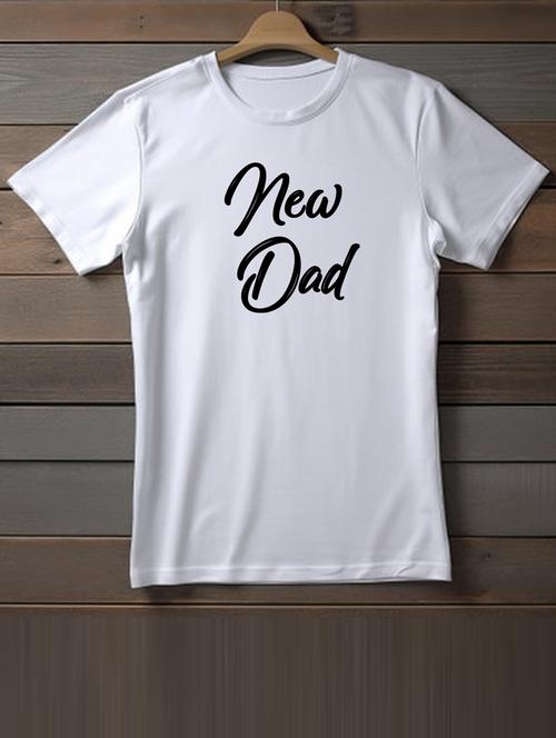 unisex white typographic printed t-shirt - 20863125 - Very Small Image - 1