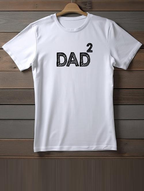 unisex white typographic printed t-shirt - 20863135 - Very Small Image - 1