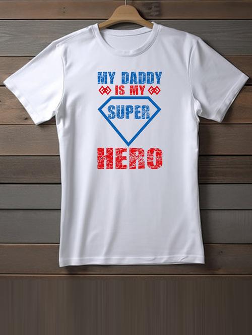 unisex white typographic printed t-shirt - 20863148 - Very Small Image - 1