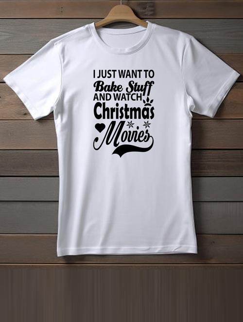 unisex white typographic printed t-shirt - 20863161 - Very Small Image - 1
