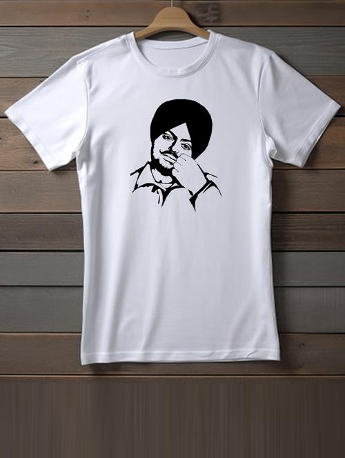 unisex white graphic printed t-shirt - 20863203 - Very Small Image - 1