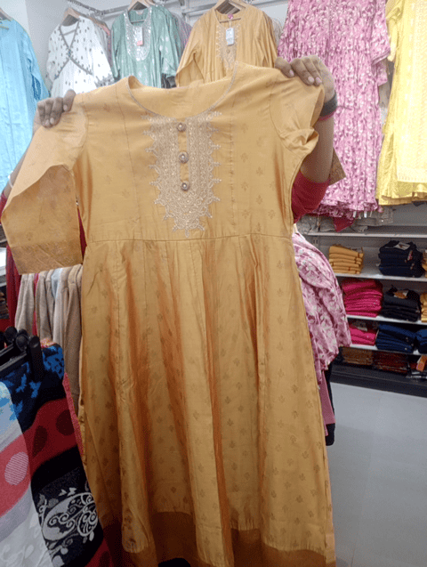assorted poly viscose ethnic dress - 20863248 - Very Small Image - 1