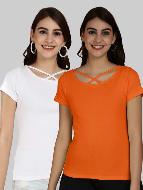 pack of 2 multi colored combo top - 20863351 - Very Small Image - 1