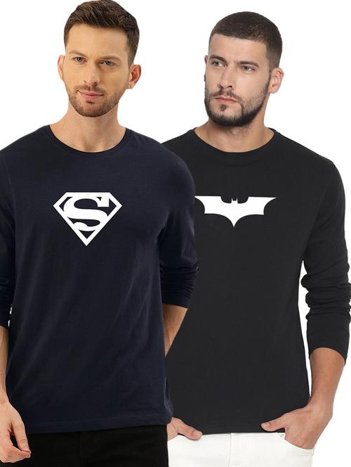 men pack of 2 printed t-shirts - 20877644 - Very Small Image - 1