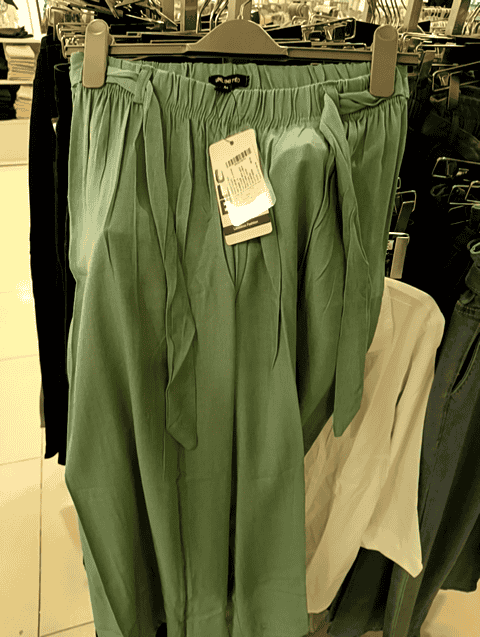 light green imported trousers - 20884460 - Very Small Image - 1