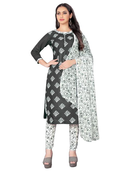 embroidered unstitched suit set - 20886185 - Very Small Image - 1