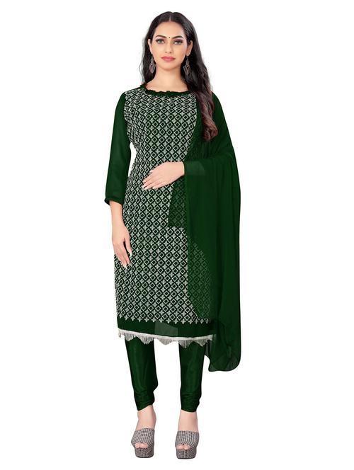embroidered unstitched suit set - 20886274 - Very Small Image - 1