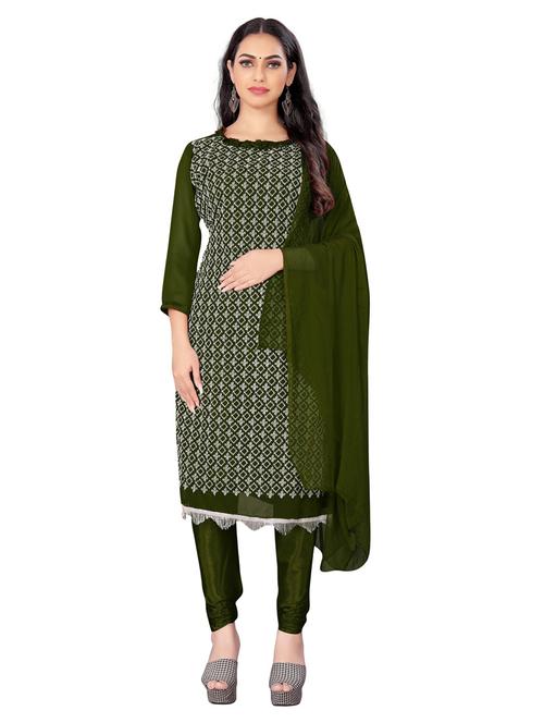 embroidered unstitched suit set - 20886276 - Very Small Image - 1