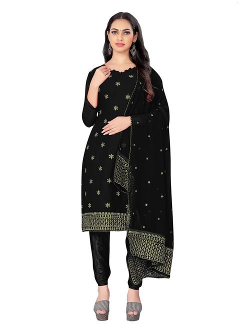embroidered unstitched suit set - 20886295 - Very Small Image - 1