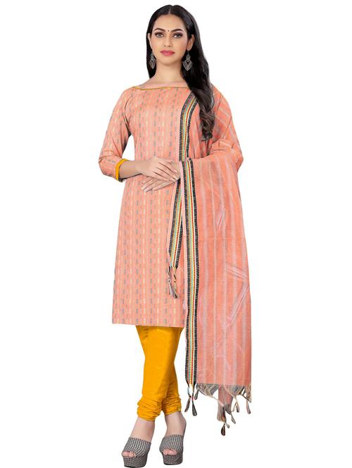 embroidered unstitched suit - 20886306 - Very Small Image - 1