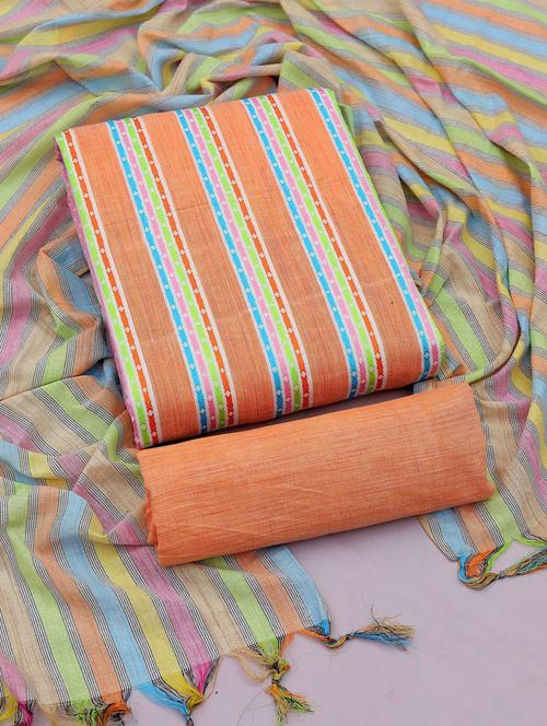 women multi color self design unstitched suit - 20886454 - Very Small Image - 1