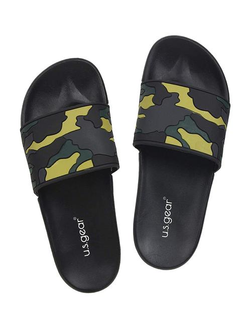 men camouflage print sliders - 20889177 - Very Small Image - 1