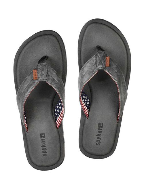 men grey slip on flip flop - 20889216 - Very Small Image - 1