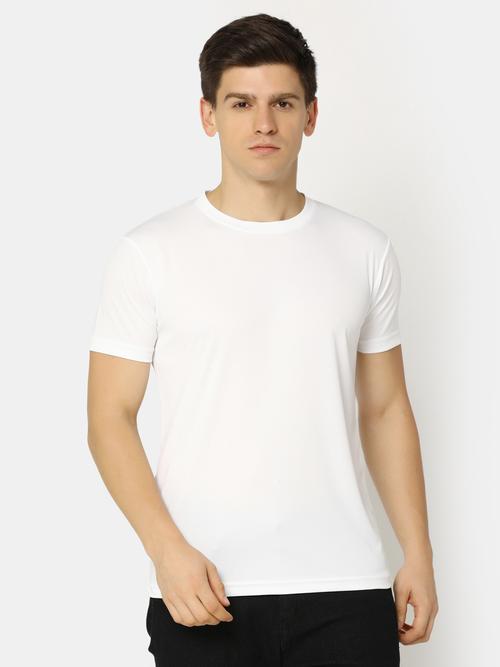 white polyester tshirt - 20890557 - Very Small Image - 1