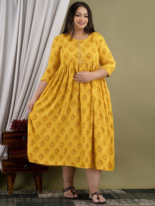 women three quarter sleeve maternity wear - 20893418 - Very Small Image - 1