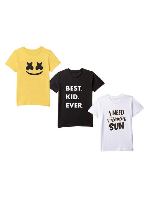 pack of 3 printed t-shirt - 20896631 - Very Small Image - 1