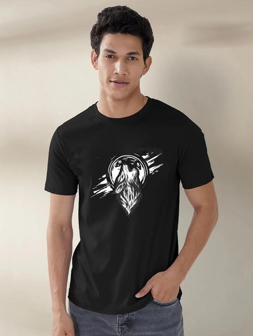 men graphic printed round neck t-shirt - 20910582 - Very Small Image - 1