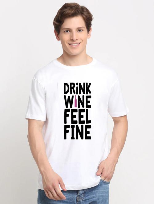 men round neck typographic regular t-shirt - 20911099 - Very Small Image - 1