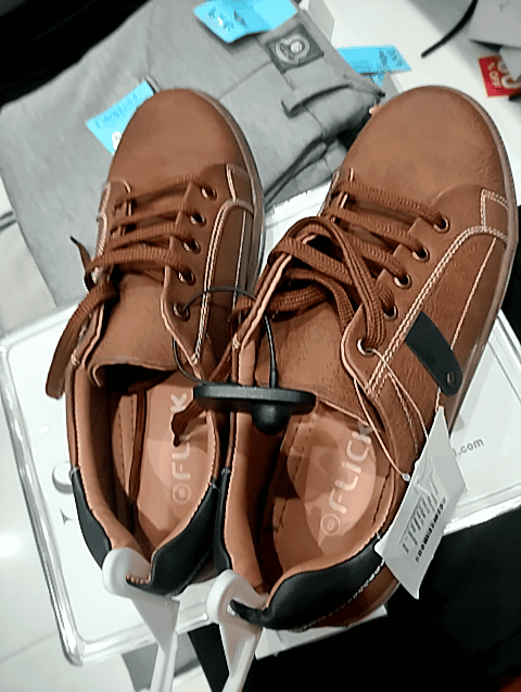 tan pu (polyurethane) shoes - 20912492 - Very Small Image - 1