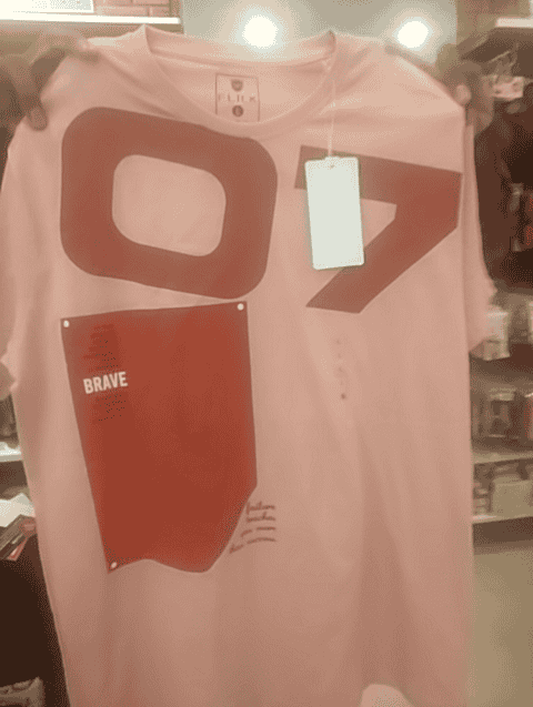 light pink cotton single jersey tshirt - 20917375 - Very Small Image - 1