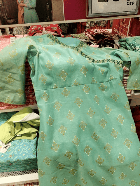 aqua kurta - 20918377 - Very Small Image - 1