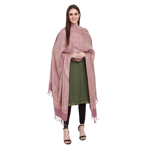 pink viscose shawl - 20918903 - Very Small Image - 1