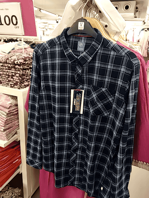 navy blue twill shirt - 20927665 - Very Small Image - 1