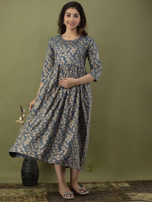 women's printed maternity wear - 20929632 - Very Small Image - 1