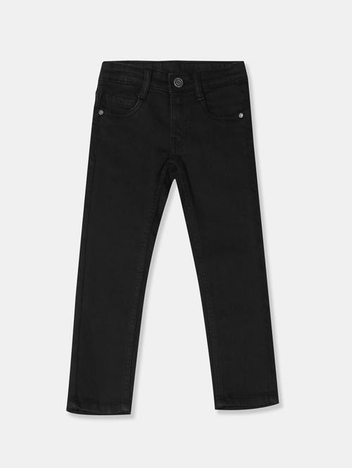 solid black slim fit denim jeans - 20930380 - Very Small Image - 1