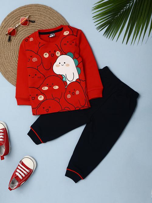 kids graphic full length twin sets - 20930467 - Very Small Image - 1