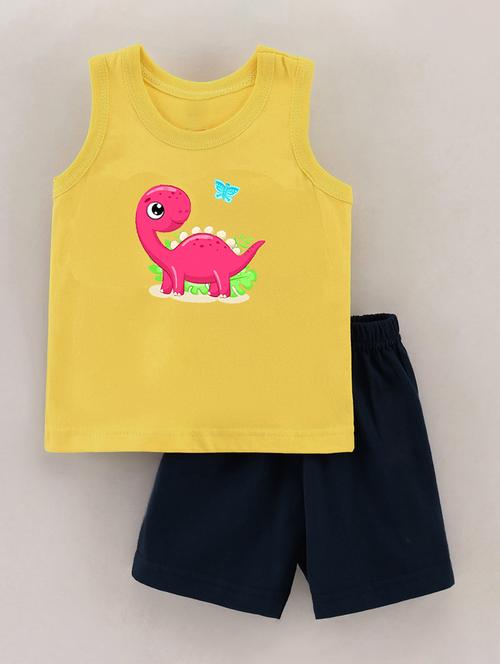 boys graphic printed shorts set - 20931923 - Very Small Image - 1