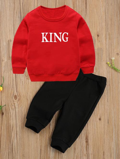 kids chest print full lenght twin set - 20932091 - Very Small Image - 1