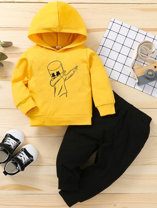 kids front print full lenght twin set - 20932128 - Very Small Image - 1