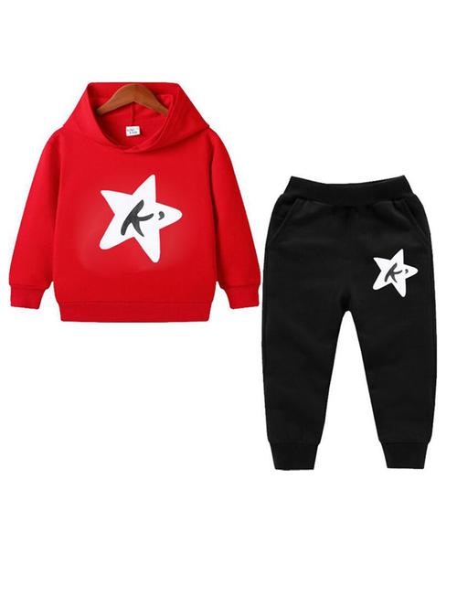 kids front print full lenght twin set - 20932138 - Very Small Image - 1