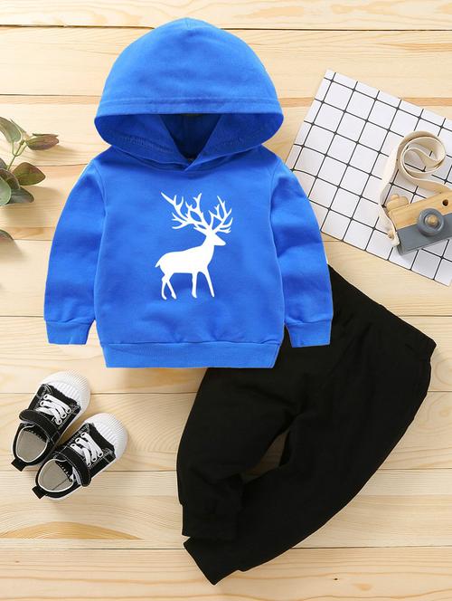kids front print full lenght twin set - 20932167 - Very Small Image - 1