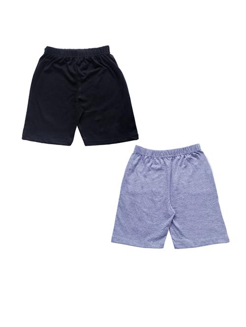 pack of 2 - multi colored cotton blend shorts - 20932348 - Very Small Image - 1